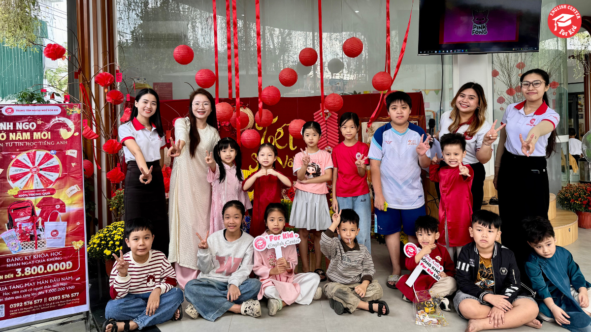 Môi trường học tập tuyệt vời tại For Kid