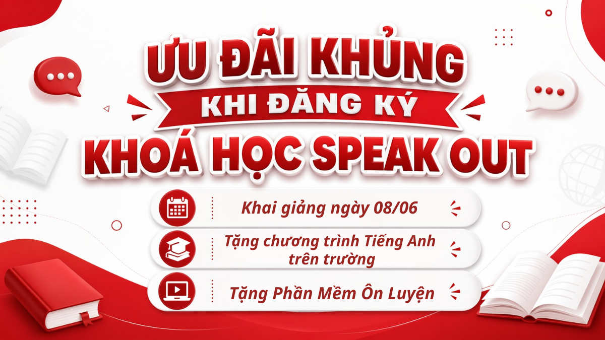 Ưu đãi khủng khi đăng ký khoá học